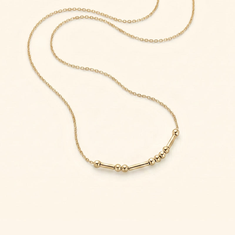 Morse Code Necklace